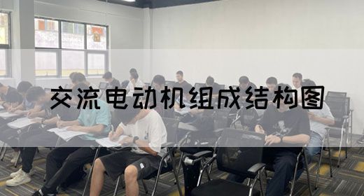 【交流电】交流电动机组成结构图