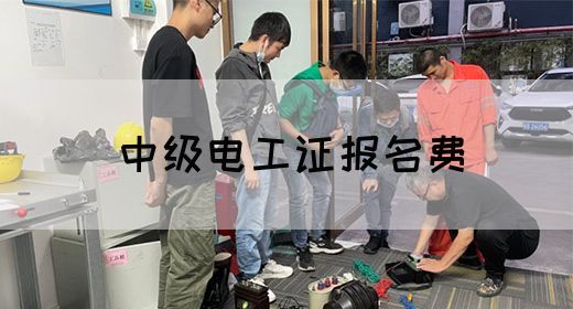 中级电工证报名费